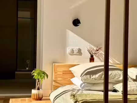 appartement meublé haut de gamme avec grande terrasse – hyper-centre la rochelle