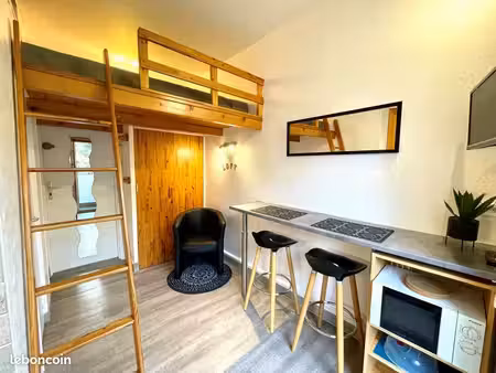 studio 1 pièce 13 m²