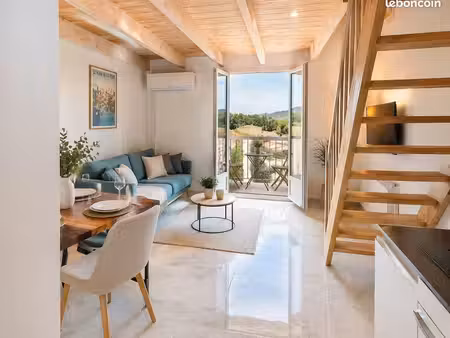 beau duplex entièrement rénové plan de la tour