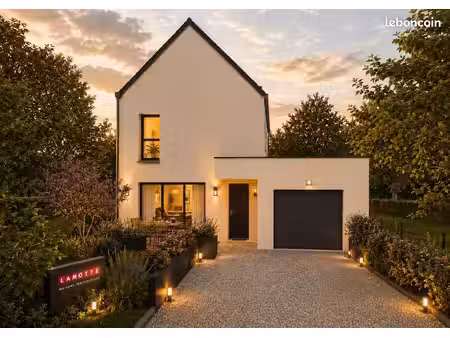 projet de construction d'une maison 103 m² avec terrain à domloup (35)