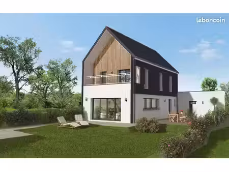 projet de construction d'une maison 117 m² avec terrain à miniac-morvan (35)