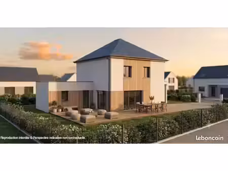 projet de construction d'une maison 141 m² avec terrain à rennes (35)
