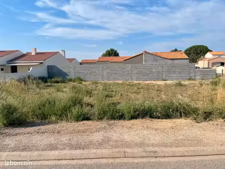 terrain jard sur mer 534 m2
