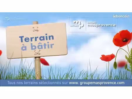 terrain à bâtir de 500 m² à allemagne-en-provence (04)
