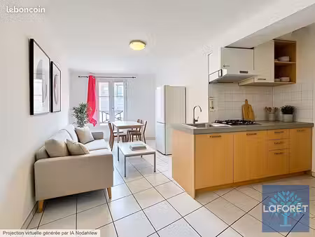 studio 1 pièce 26 m²