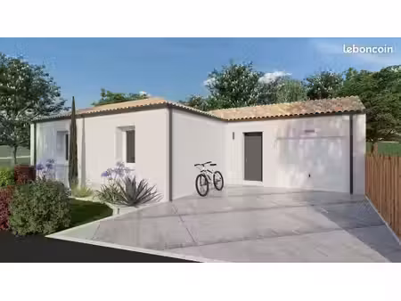 projet de construction d'une maison 62.57 m² avec terrain à givrand (85)