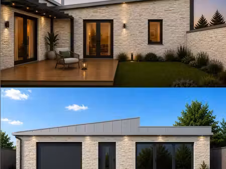 terrain avec hangar à transformer en maison de plain-pied – idéal famille – quartier des f