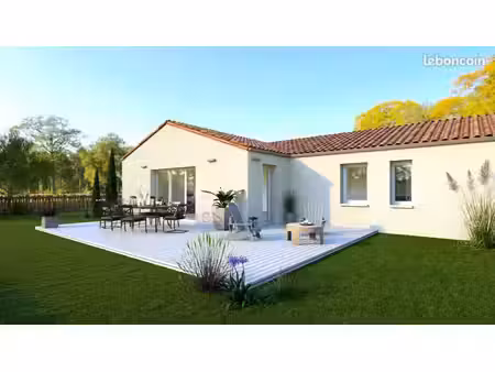 projet de construction d'une maison 105 m² avec terrain à avrille (85)
