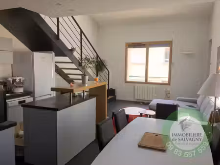 a louer appartement t3 en duplex  centre la tour de salvagny
