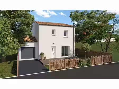 maison 3 chambres sur un terrain de 174 m² à les sables-d'olonne