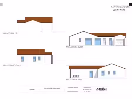 projet de construction d'une maison 95 m² avec terrain à saint-jean-de-monts (85)