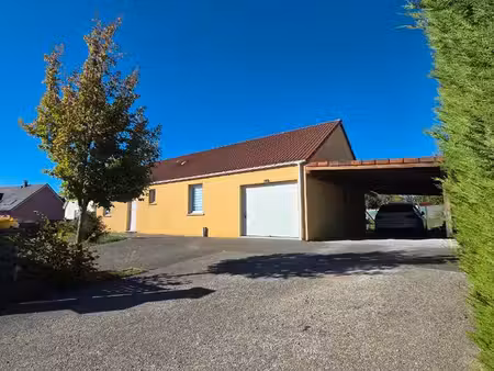 maison contemporaine de plain-pied 95 m² meublée – 3 ch  piscine  terrasse & carport