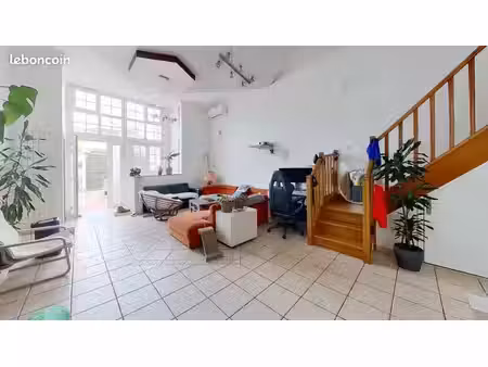loft meublé 105 m² – terrasse & parking privé