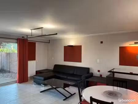 beau 3 pièces meublé 77m² + jardin 80m² + terrasse