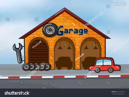 garage vendu en lot entrepôt local stockage