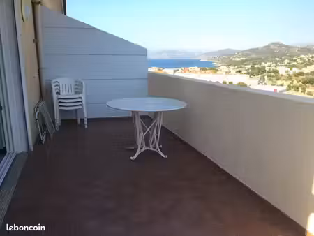 f3 vue mer île rousse