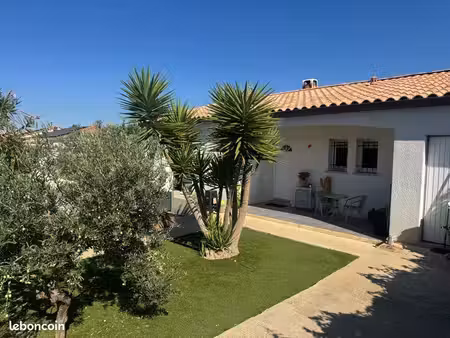 à vendre – vinassan – maison de plain-pied avec piscine