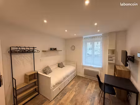 studio entièrement rénové idéal investisseur – falaise  quartier guibray / rentabilité 10%