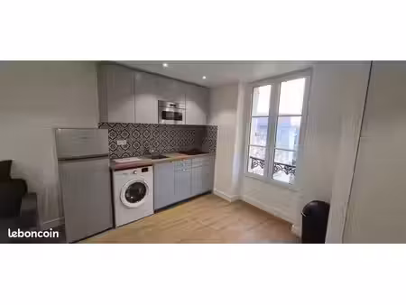 studio 25m2 meublé tout équipé