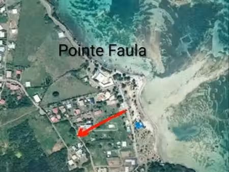 terrains pointe faula 480m2 et 366m2