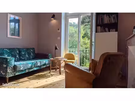 maison meublée de 73 m² à louer avec 2 chambres  garage et jardin