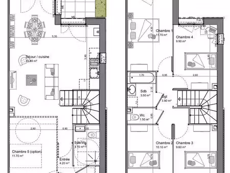 maison de 2025 avec 4 chambres