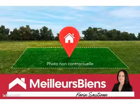 terrain 1 306 m² sousmoulins