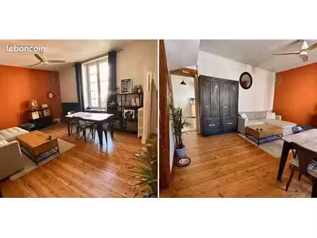 maison de ville - 67m2 - 2 chambres - cour