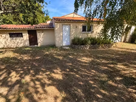 garage et terrain viabilisé