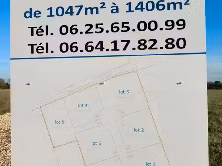 terrain à construire