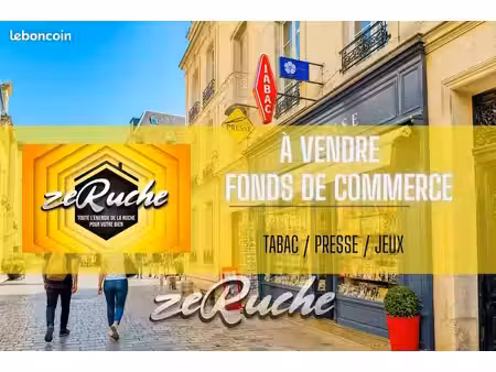 fonds de commerce  presse  tabac 35 m² caen