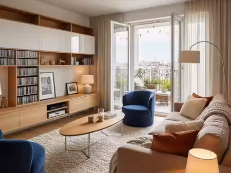 appartement 2 pièces 44 m²