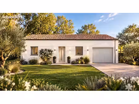 projet de construction d'une maison 71 m² avec terrain à balanzac (17)
