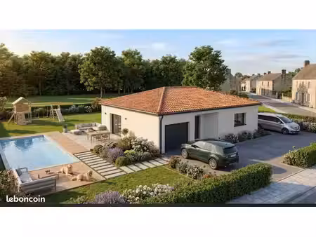projet de construction d'une maison 93 m² avec terrain à la chapelle-des-pots (17)