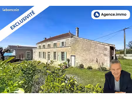 maison spacieuse 4 chambres + gite à renover + grand garage