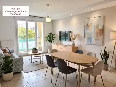 appartement 3 pièces avec balcon – centre-ville d’arpajon