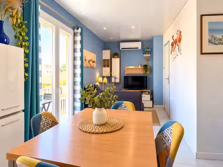 appartement t2 - vue mer - canet plage