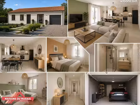 maison 66 m² avec terrain à saint-medard-d'aunis