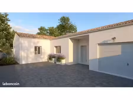 projet de construction d'une maison 110 m² avec terrain à tonnay-charente (17)
