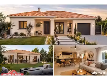 maison 90 m² avec terrain à aigrefeuille-d'aunis