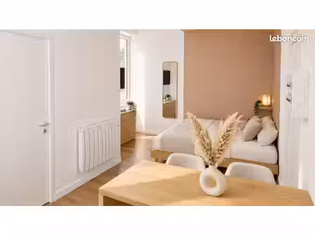 appartement 1 pièce 16 m² à saint-brieuc
