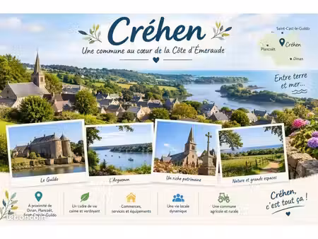 terrain 300 m² crehen
