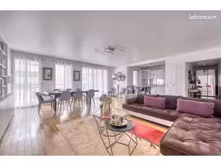 appartement familial boulogne nord – 129 m² – 4 chambres – terrasse – accès direct au parc