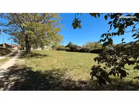 terrain à bâtir avec g1 et étude assainissement