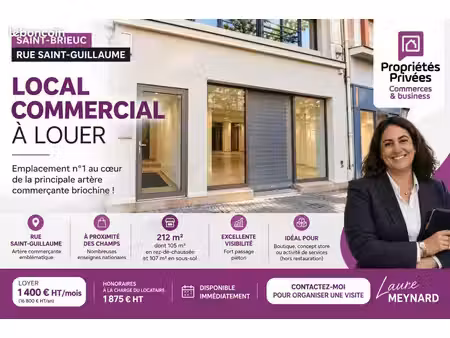 local commercial 212 m²