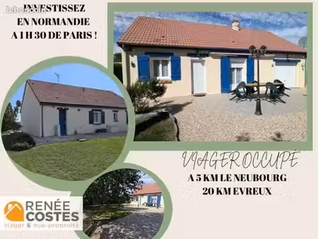 maison en viager 3 pièces 63 m²