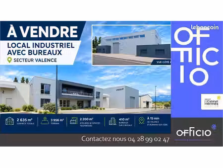 local bureaux 2 634 m²