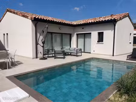 maison contemporaine 125 m² avec piscine bali  suite parentale & grand séjour