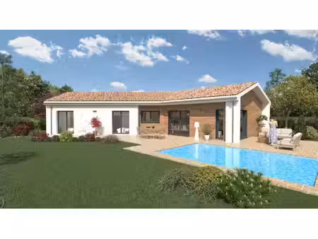 terrain avec maison neuf à vendre