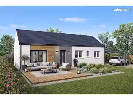 projet de construction d'une maison 110 m² avec terrain à courville-sur-eure (28)